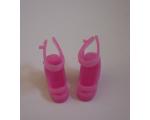 Susi Par Sand�lias Pink Plataforma com feixo no tornozelo